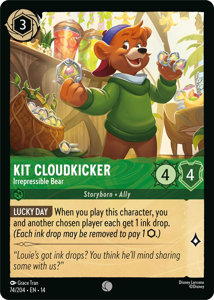 Kit Cloudkicker - Irrepressible Bear