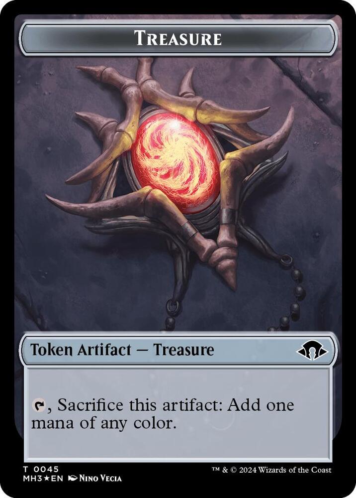 Treasure (Ripple Foil)  // Copy Double-Sided Token