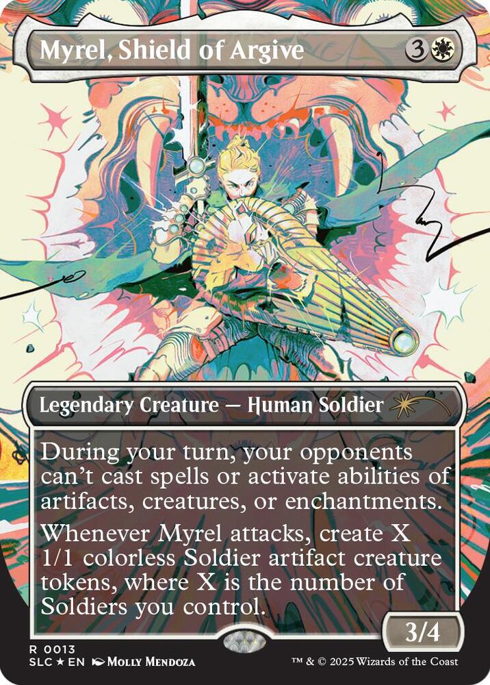 Myrel, Shield of Argive (Halo Foil)