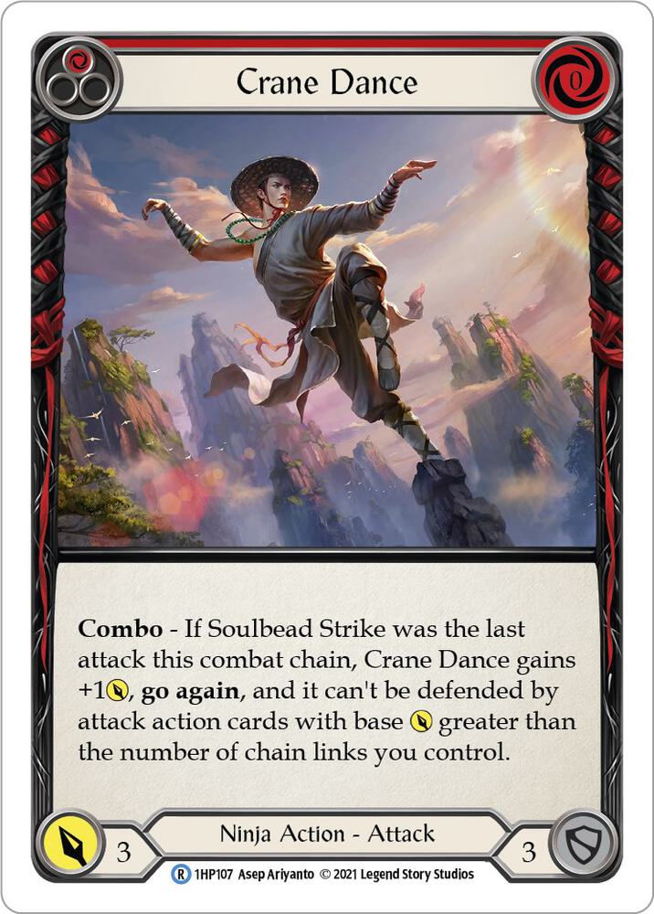 Crane Dance (Red)
