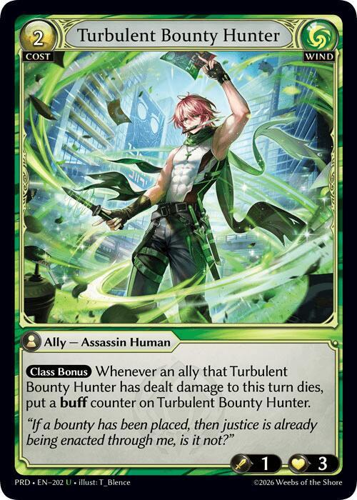 Turbulent Bounty Hunter (Interference Curio Foil)