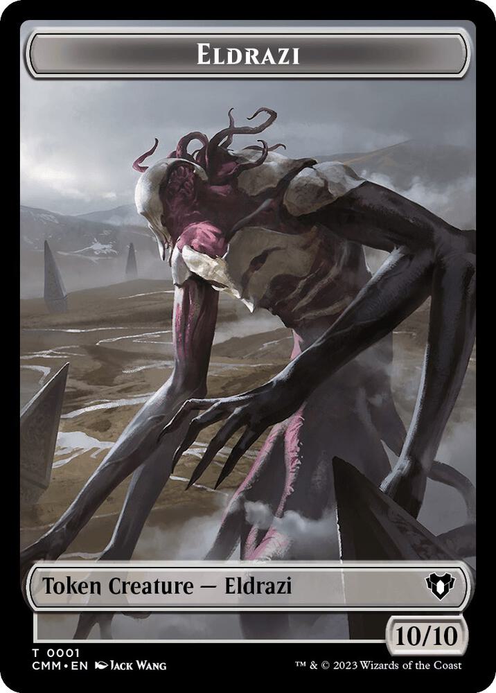 Eldrazi // Elephant Double-Sided Token