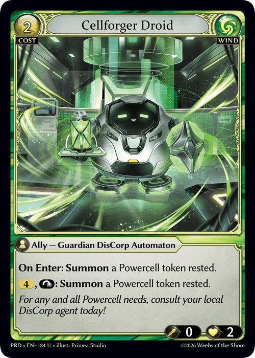 Cellforger Droid (Interference Curio Foil)