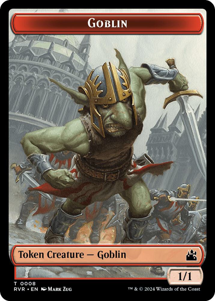 Goblin (0008) // Goblin (0009) Double-Sided Token