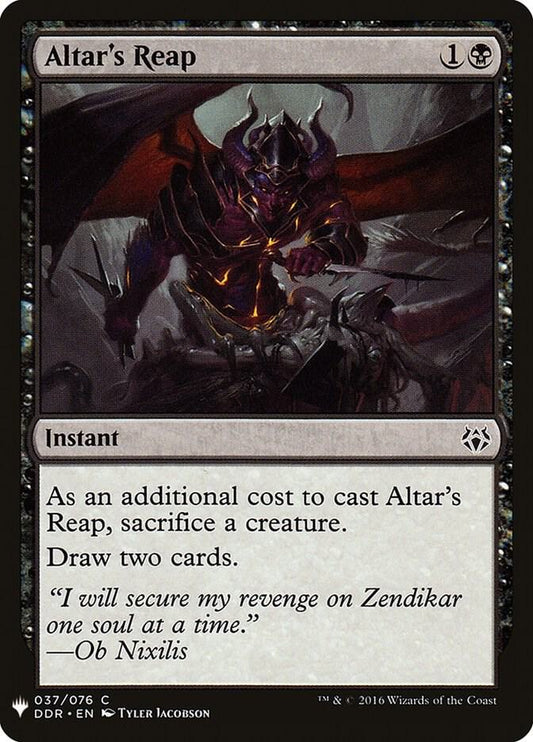Altar's Reap