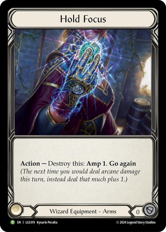 Hold Focus - LGS319