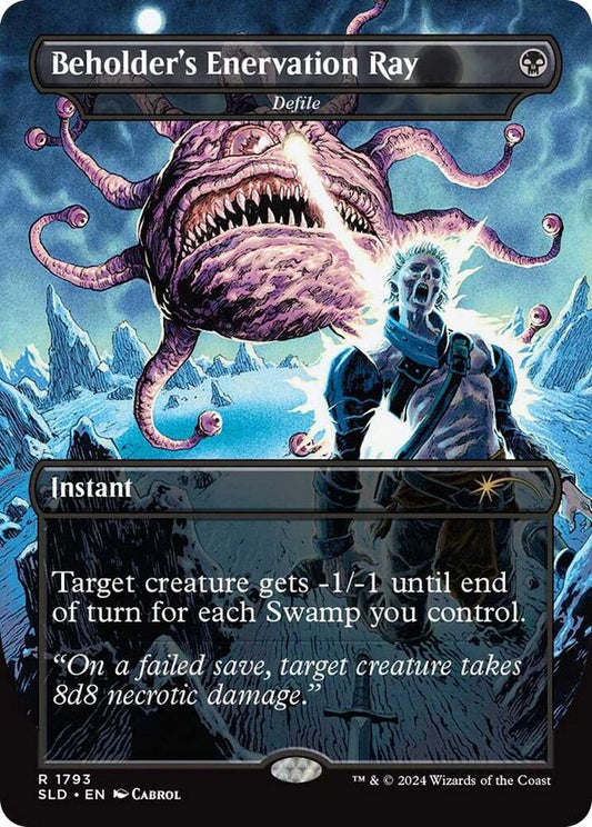 Beholder's Enervation Ray - Defile