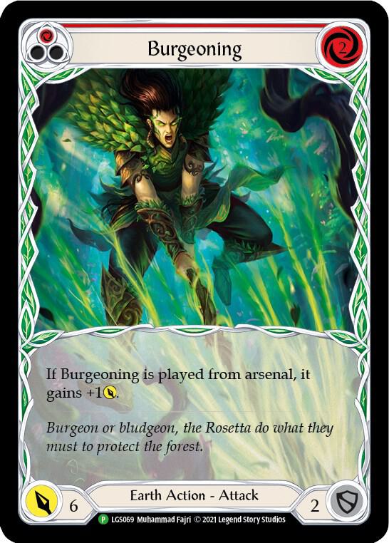 Burgeoning (Red) - LGS069