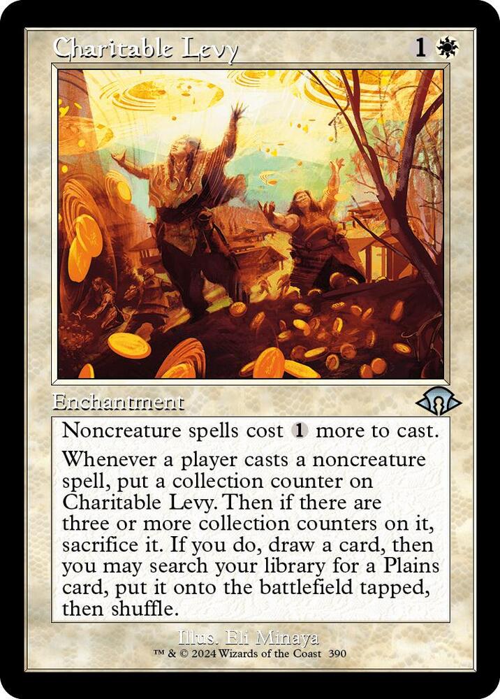 Charitable Levy (Retro Frame)