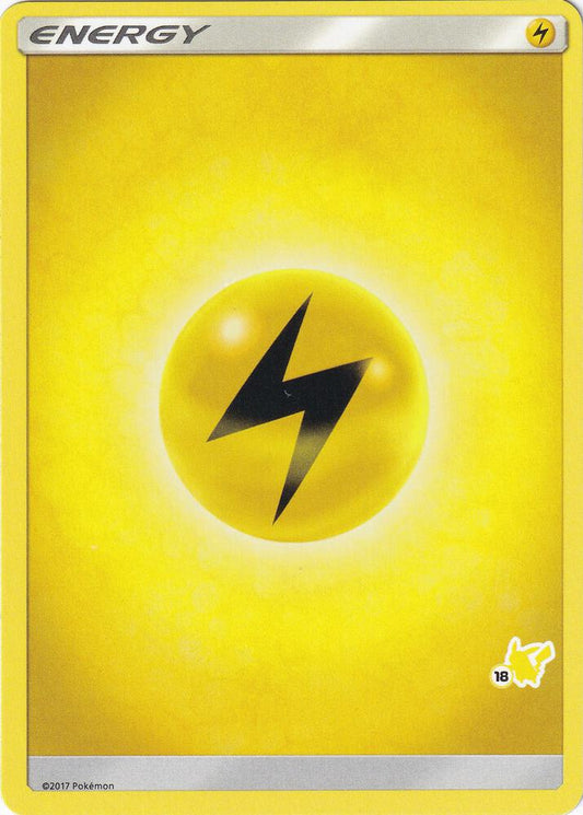 Lightning Energy (#18 Pikachu Stamped)