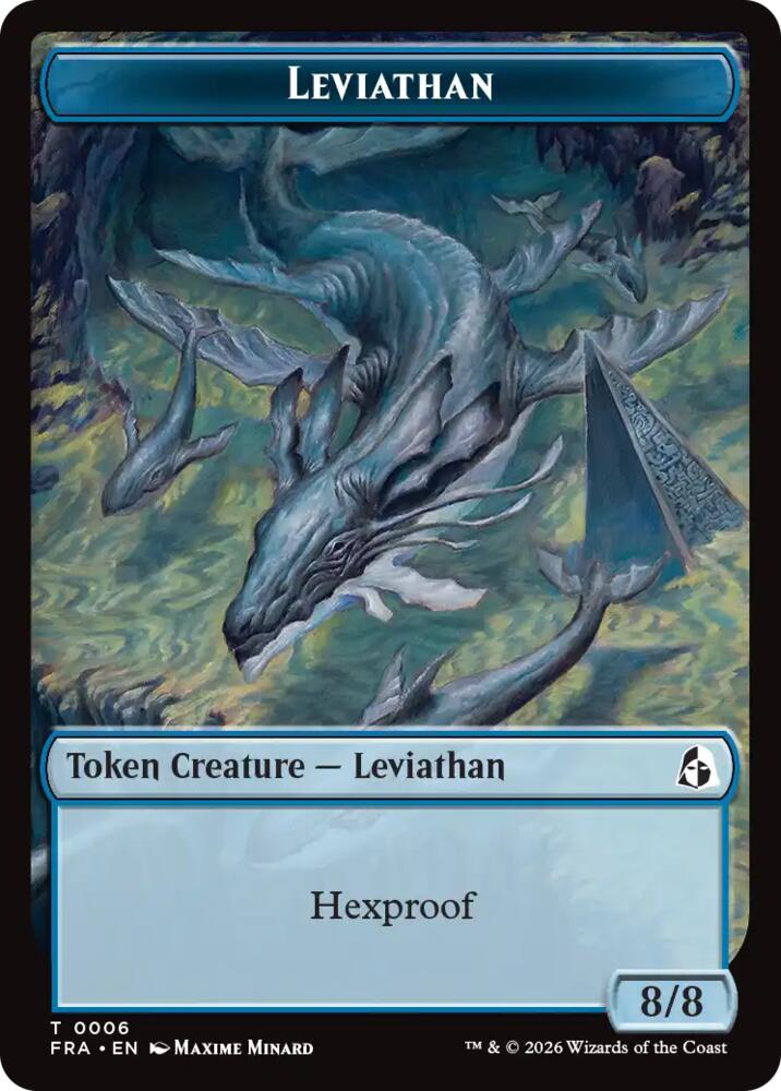 Leviathan // Beast Double-Sided Token
