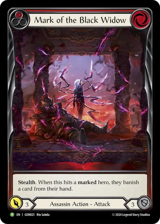 Mark of the Black Widow - GEM021