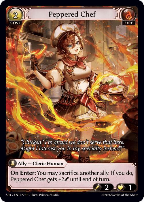Peppered Chef (Curio Foil)