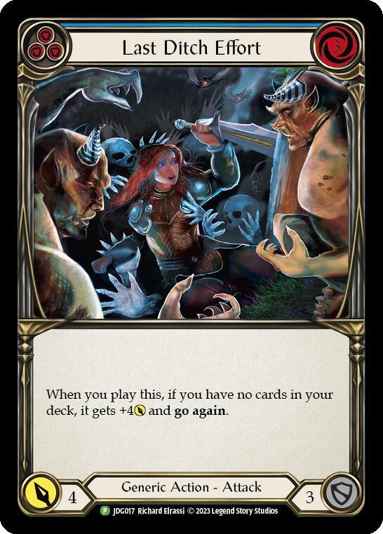 Last Ditch Effort - JDG017