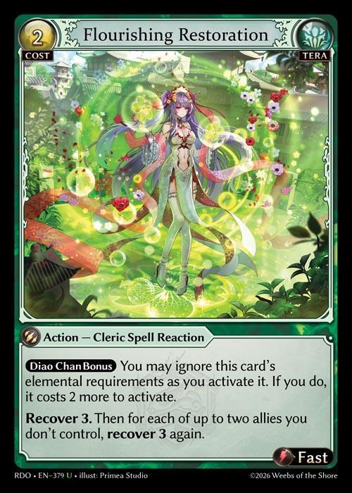 Flourishing Restoration (Curio Foil)