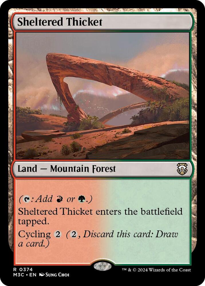 Sheltered Thicket (Ripple Foil)