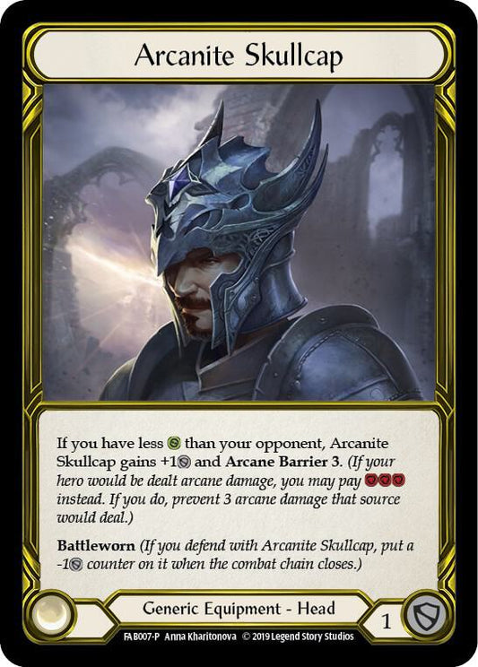 Arcanite Skullcap (Golden) - FAB007