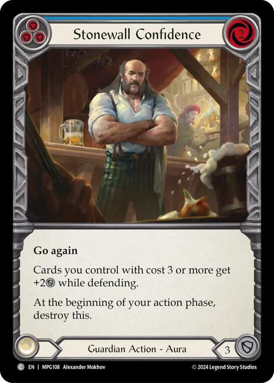 Stonewall Confidence (Blue)