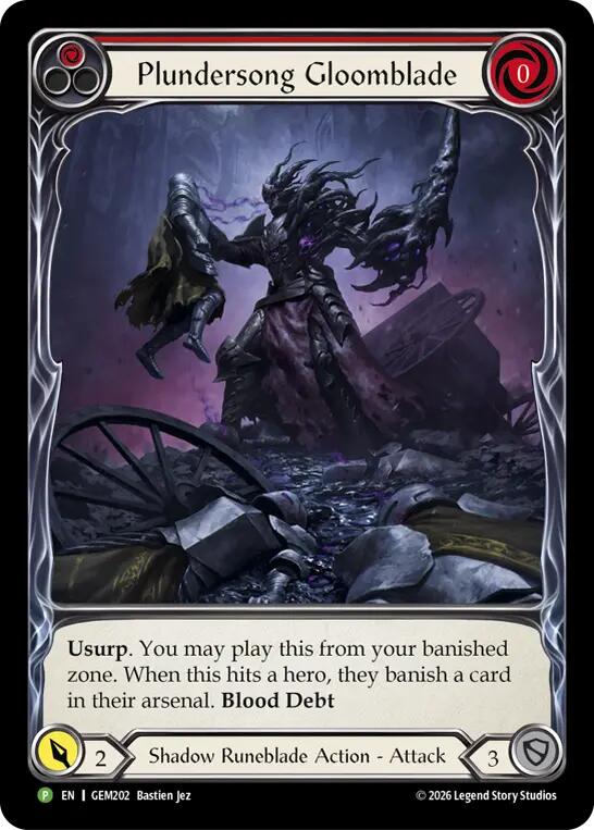 Plundersong Gloomblade [GEM Pack 6]