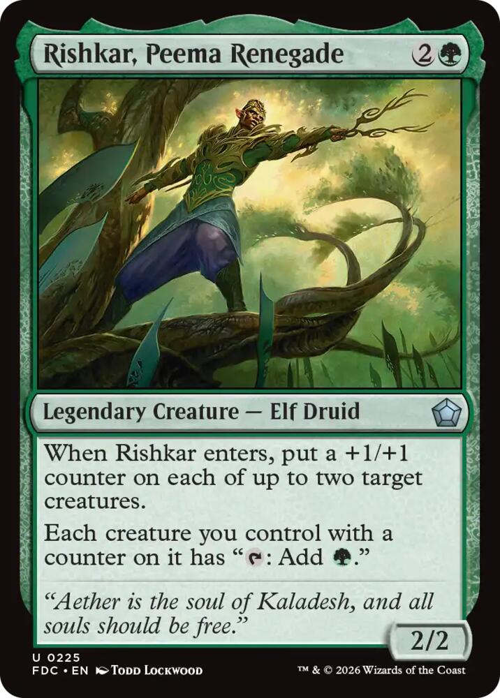 Rishkar, Peema Renegade [Commander: Foundations]