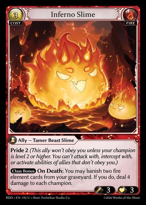 Inferno Slime (Curio Foil)