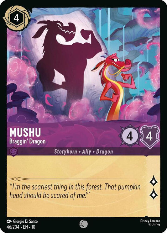 Mushu - Braggin' Dragon