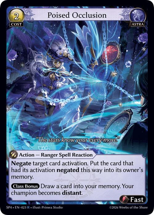 Poised Occlusion (Curio Foil) [Supporter Pack 4]