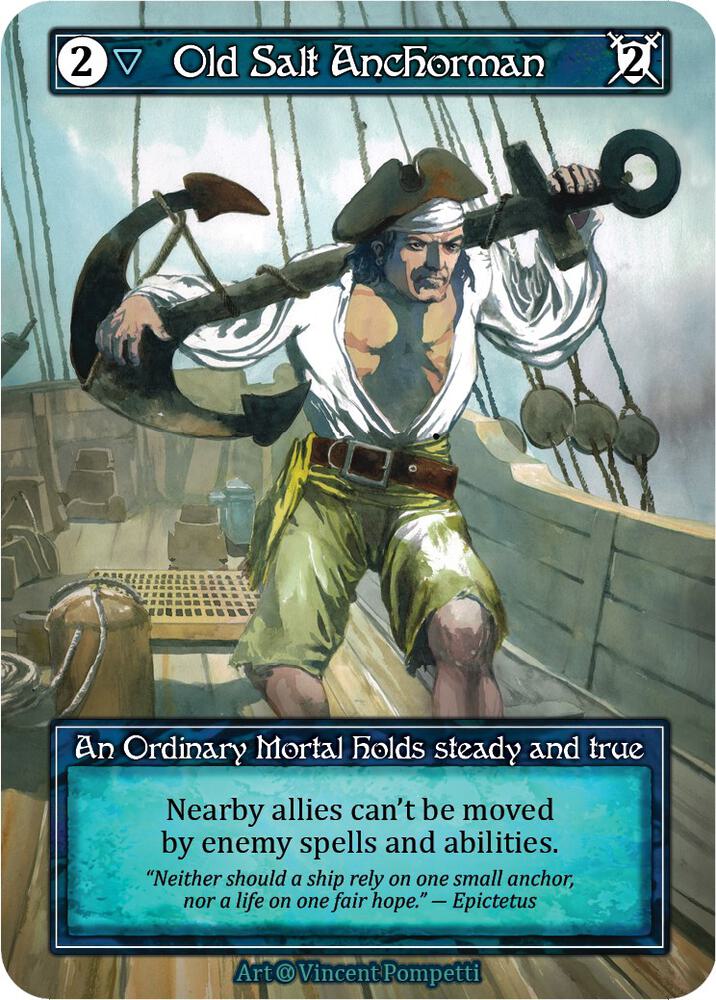Old Salt Anchorman (Foil)