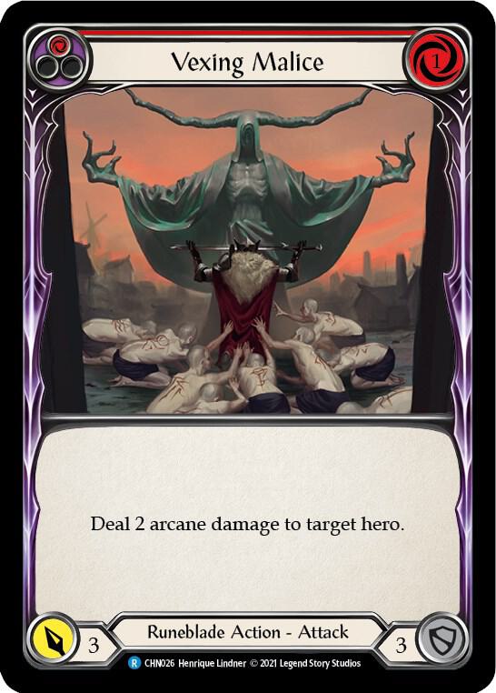 Vexing Malice (Red)
