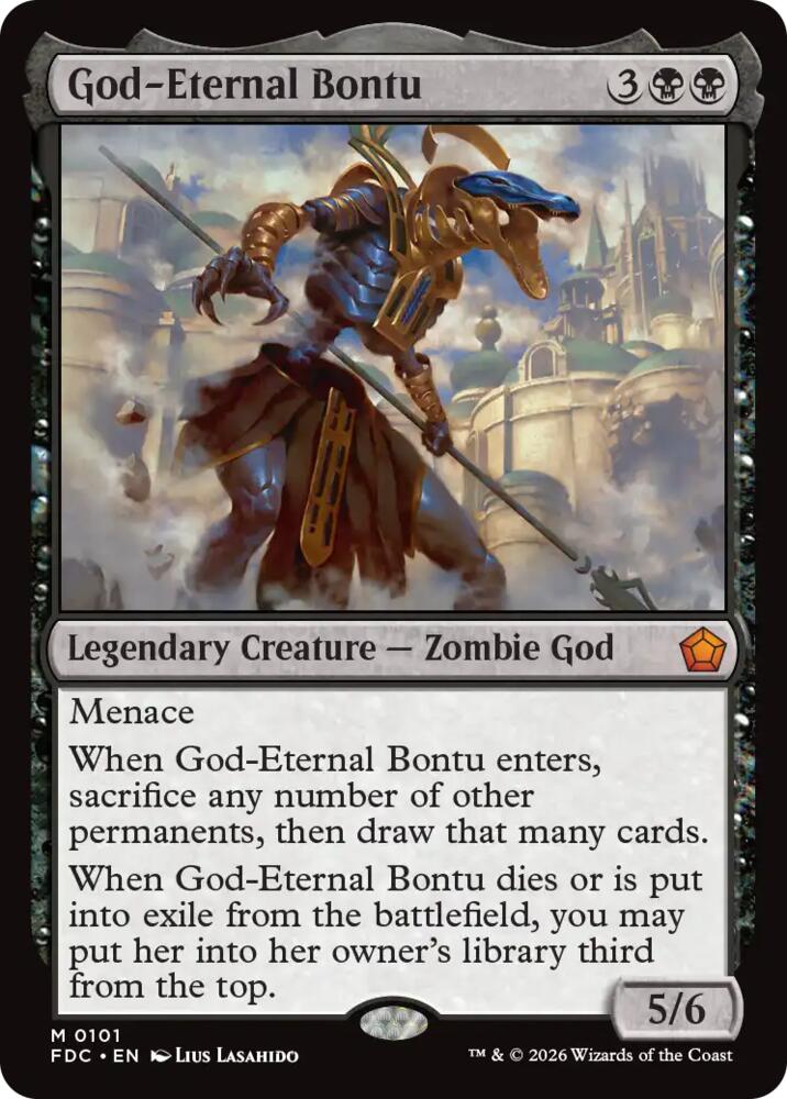God-Eternal Bontu [Commander: Foundations]