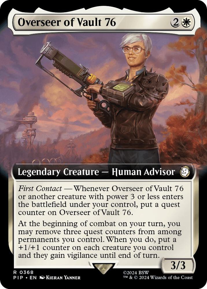 Overseer of Vault 76 (Extended Art)