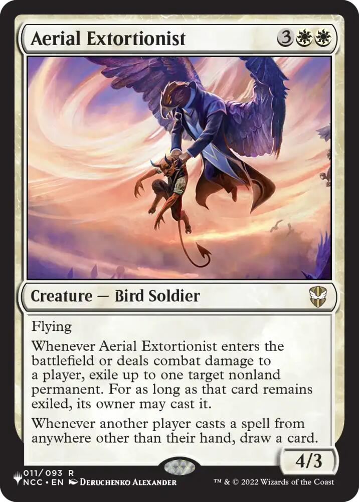 Aerial Extortionist [The List Reprints]
