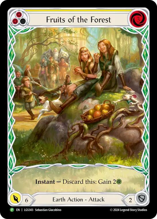 Fruits of the Forest (Yellow) - LGS343