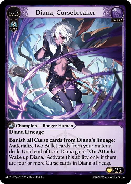 Diana, Cursebreaker
