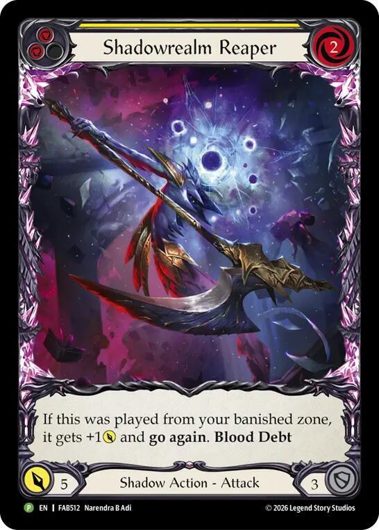 Shadowrealm Reaper (Yellow) - FAB512