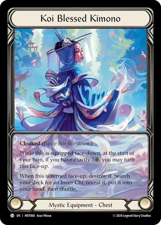 Koi Blessed Kimono (Extended Art)